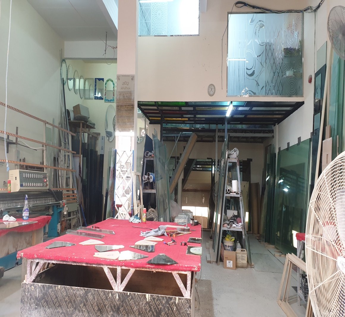Metal table and shop works