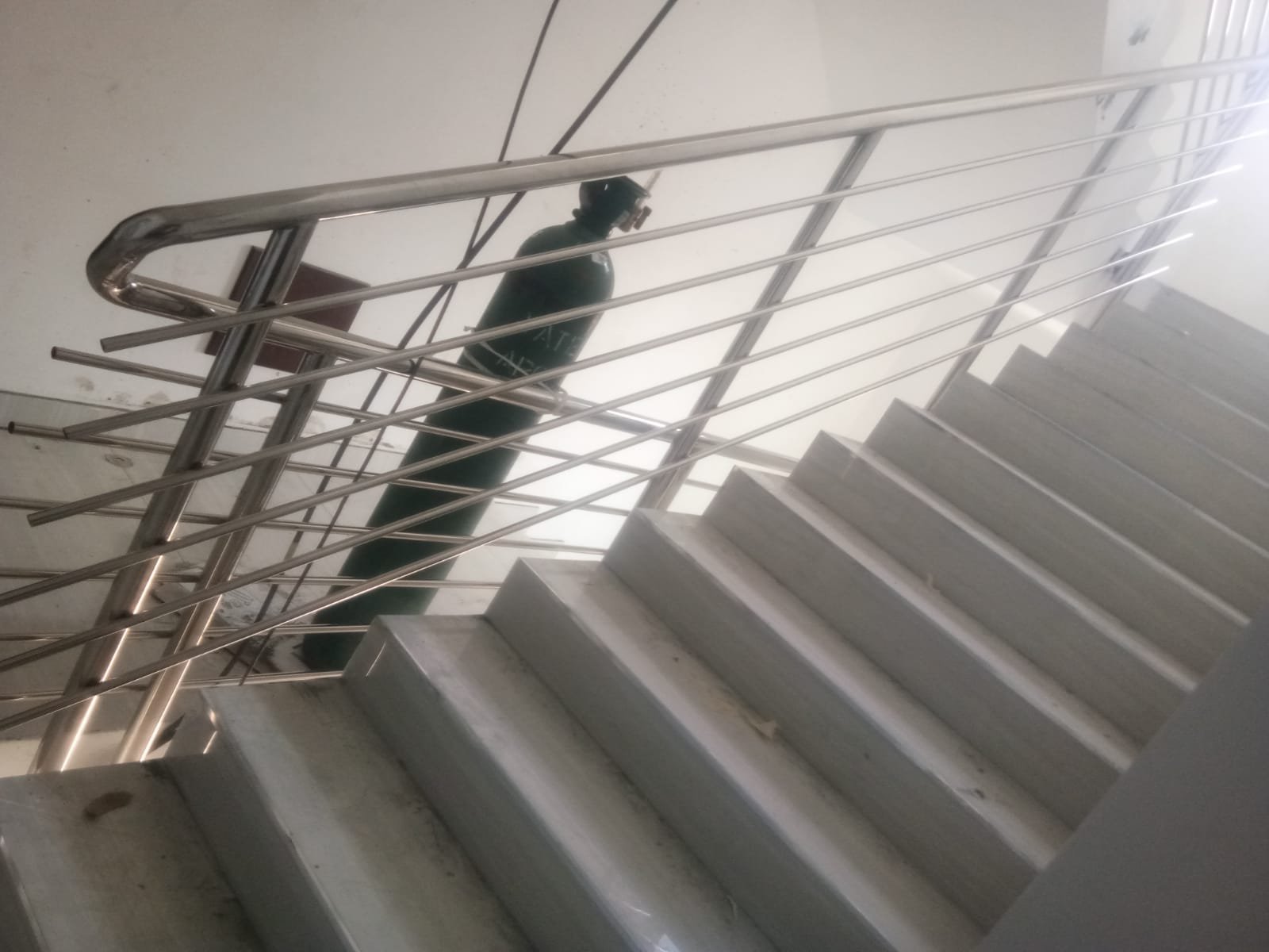 Stainless steel railing